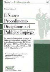 Il nuovo procedimento disciplinare nel pubblico impiego