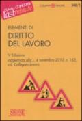 Elementi di diritto del lavoro