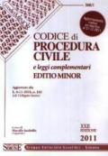 Codice di procedura civile e leggi complementari. Editio minor