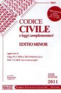 Codice civile e leggi complementari. Ediz. minor