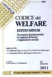 Codice del welfare. Ediz. minore