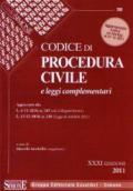 Codice di procedura civile. Leggi complementari