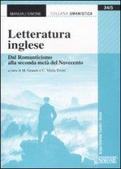 34/5 LETTERATURA INGLESE