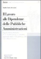 Il lavoro alle dipendenze delle pubbliche amministrazioni