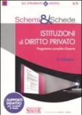 Schemi & schede di istituzioni di diritto privato