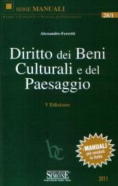 Diritto dei beni culturali e del paesaggio