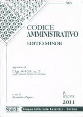 Codice amministrativo. Ediz. minore