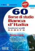 345/10 60 BORSE DI STUDIO BANCA D'ITALIA Teoria e quiz !!ESAURITO DA CASA EDITRICE 10/10/2012!!