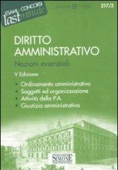 Diritto amministrativo. Nozioni essenziali