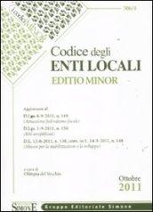 506/4 CODICE DEGLI ENTI LOCALI 2011 Pock