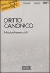 Diritto canonico. Nozioni essenziali