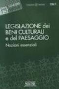 Legislazione dei Beni Culturali e del Paesaggio - Nozioni essenziali