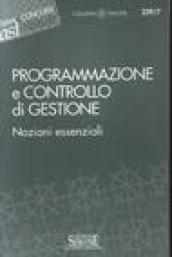 Elementi di Programmazione e Controllo di Gestione: Nozioni essenziali (Il timone)