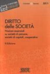 Elementi di Diritto delle Società: Nozioni essenziali su società di persone, società di capitali, cooperative (Il timone)