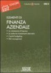 Elementi di finanza aziendale