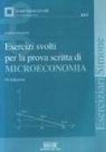 Esercizi svolti per la prova di scritta di microeconomia