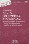 Elementi di storia del pensiero sociologico