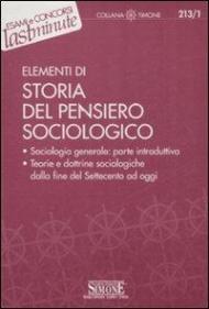 Elementi di storia del pensiero sociologico