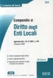 Compendio di diritto degli enti locali