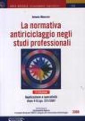 La normativa antiriciclaggio negli studi professionali