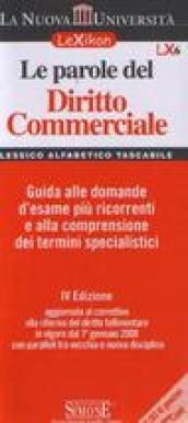 Le parole del diritto commerciale. Guida alle domande d'esame più ricorrenti e alla comprensione dei termini specialistici