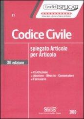 Codice civile spiegato articolo per articolo