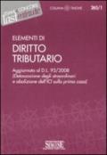 Elementi di diritto tributario