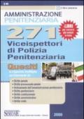 Duecentosettantuno viceispettori di polizia penitenziaria. Quesiti a risposta multipla