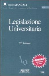 Legislazione universitaria