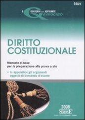 Diritto costituzionale