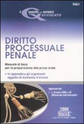 Diritto processuale penale