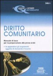 Diritto comunitario