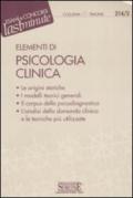 Elementi di psicologia clinica