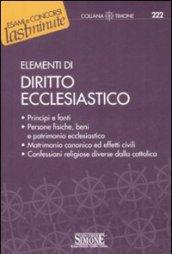 Elementi di diritto ecclesiastico