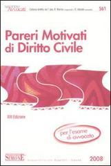 Pareri motivati di diritto civile