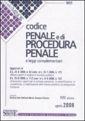 Codice penale e di procedura penale e leggi complementari