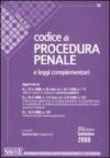 Codice di Procedura Penale e leggi complementari. 30 ed. 2008