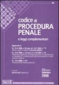 Codice di Procedura Penale e leggi complementari. 30 ed. 2008