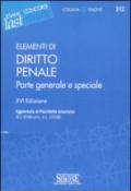 Elementi di diritto penale. Parte generale e speciale