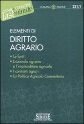 Elementi di diritto agrario