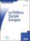 La politica sociale europea