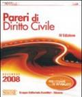 Pareri di diritto civile-Pareri di diritto penale-Atti giudiziari di diritto civile, penale e amministrativo (3 vol.)