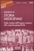 Storia Medioevale: Dalla cultura dell'Impero romano alle scoperte geografiche (Il timone)