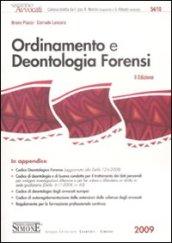 Ordinamento e deontologia forensi