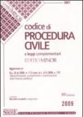 Codice di procedura civile e leggi complementari. Ediz. minore