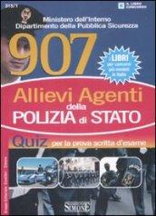 Novecentosette allievi agenti della polizia di stato. Quiz per la prova scritta d'esame