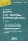 Elementi di diritto costituzionale e amministrativo