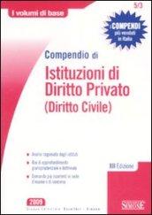 Compendio di istituzioni di diritto privato (diritto civile)