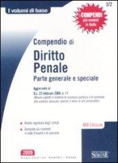 Compendio di diritto penale. Parte generale e speciale