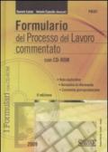 Formulario del processo del lavoro commentato. Con CD-ROM